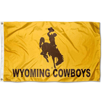 Wyoming Wordmark Premium Yacht Flag