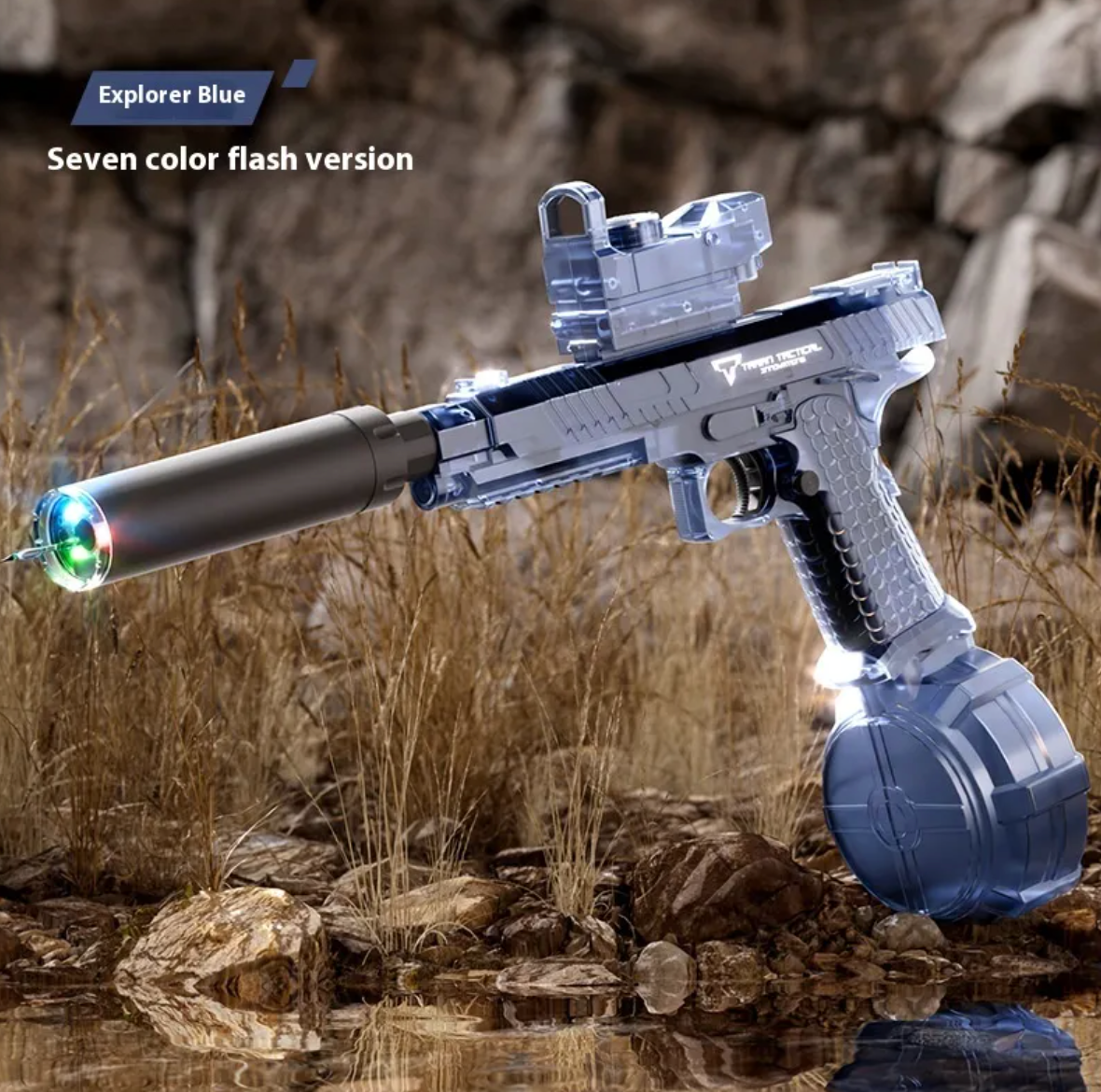 Electric Light-Up Water Gun – Party-Ready Summer Fun
