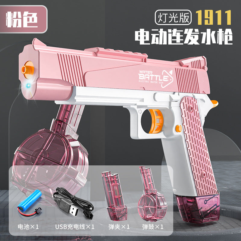 Electric Water Gun with Cool Lights and High Capacity