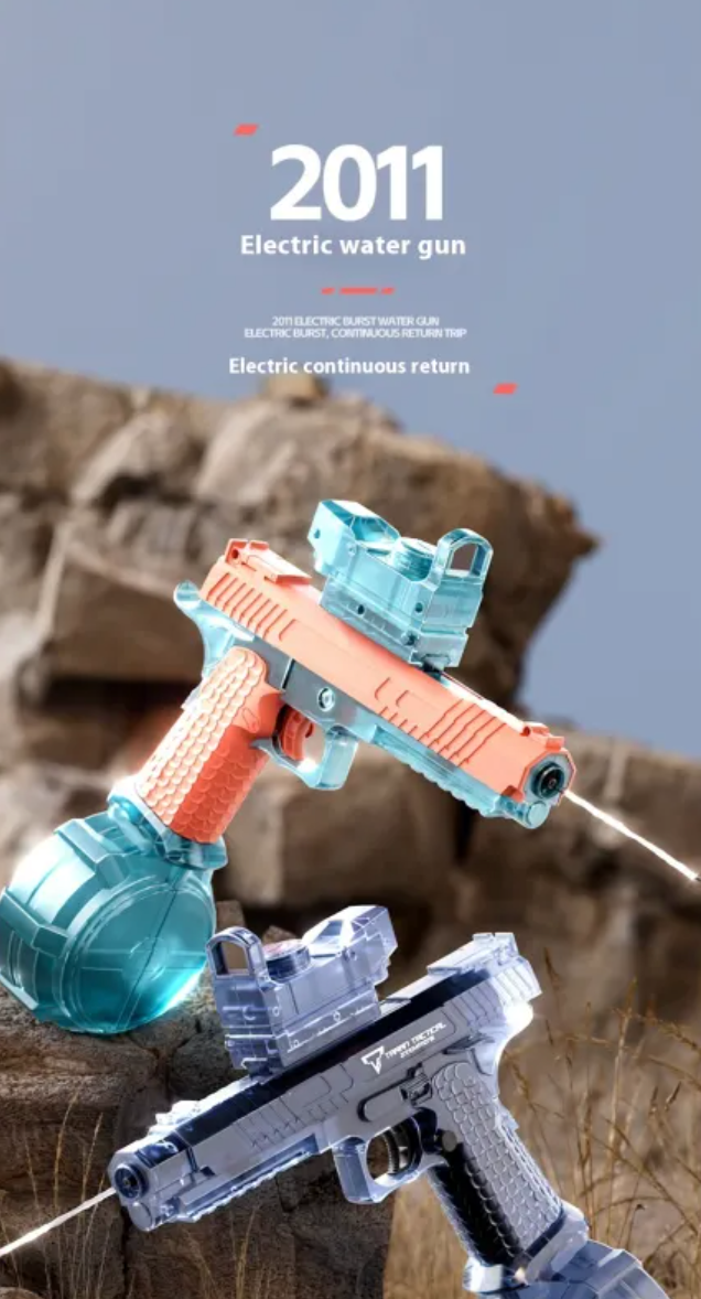 Electric Light-Up Water Gun – Party-Ready Summer Fun