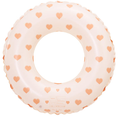 Heart-Shaped Inflatable Pool Ring – Yacht Party Edition