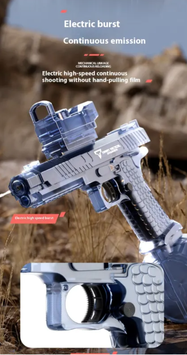 Electric Light-Up Water Gun – Party-Ready Summer Fun