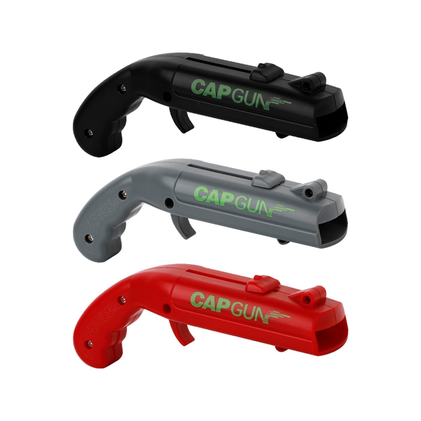 RADIXIUM 3PCS Cap Gun Bottle Opener – Shooter Style Beer Opener for Parties & Barbecue